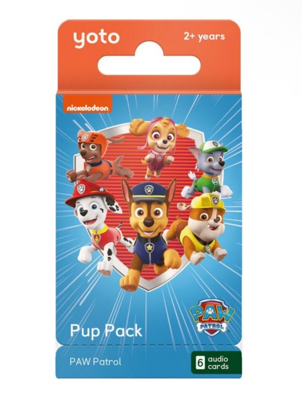 Yoto PAW Patrol Pup Pack •6 Audio Card Pack•